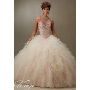 MORILEE MADELINE GARDNER QUINCEANERA  89070 PROM BEADED JEWELED FORMAL DRESS 2